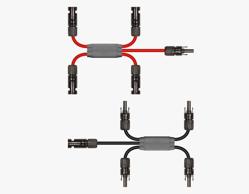 Four Way Splitter(Male&Female)