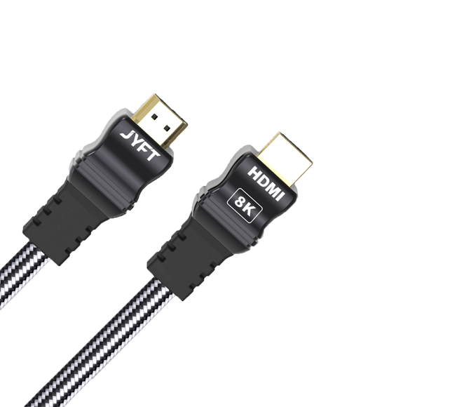 JYFT HDMI Cable HDMI 2.1 with Braided Cord